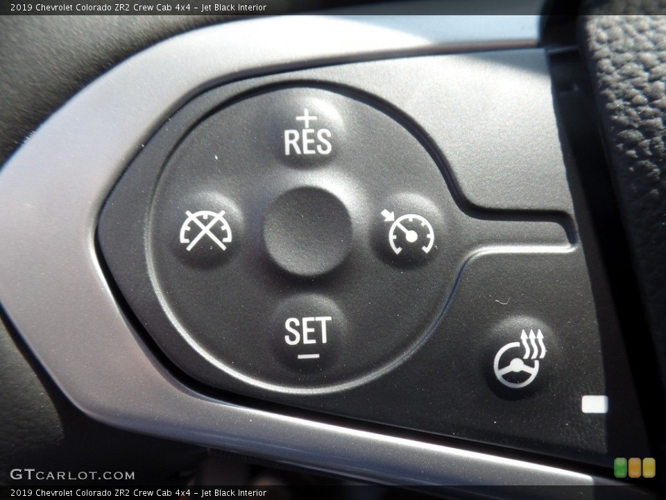 Jet Black Interior Steering Wheel for the 2019 Chevrolet Colorado ZR2 Crew Cab 4x4 #129029514