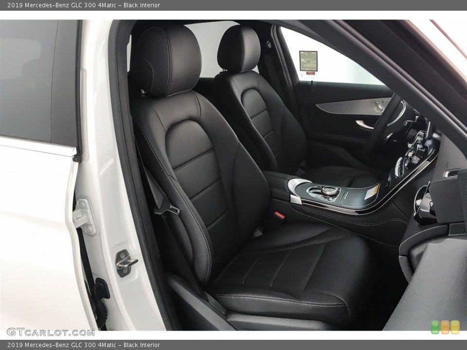 Black Interior Front Seat for the 2019 Mercedes-Benz GLC 300 4Matic #129032970