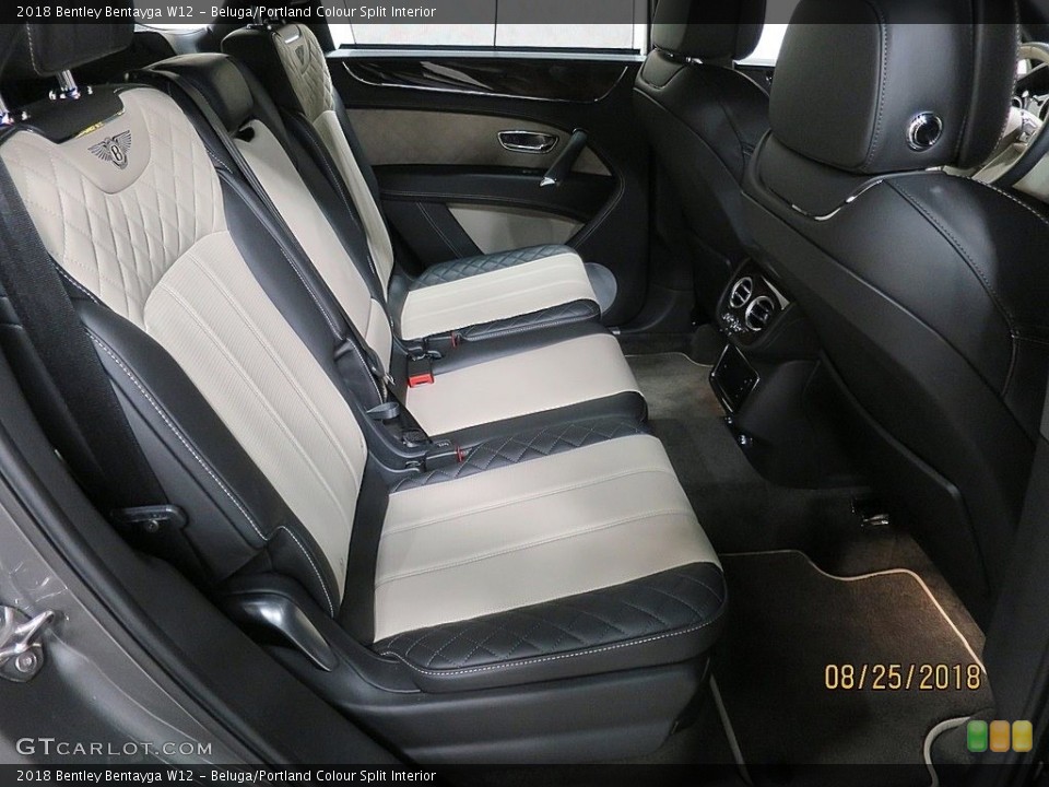 Beluga/Portland Colour Split 2018 Bentley Bentayga Interiors
