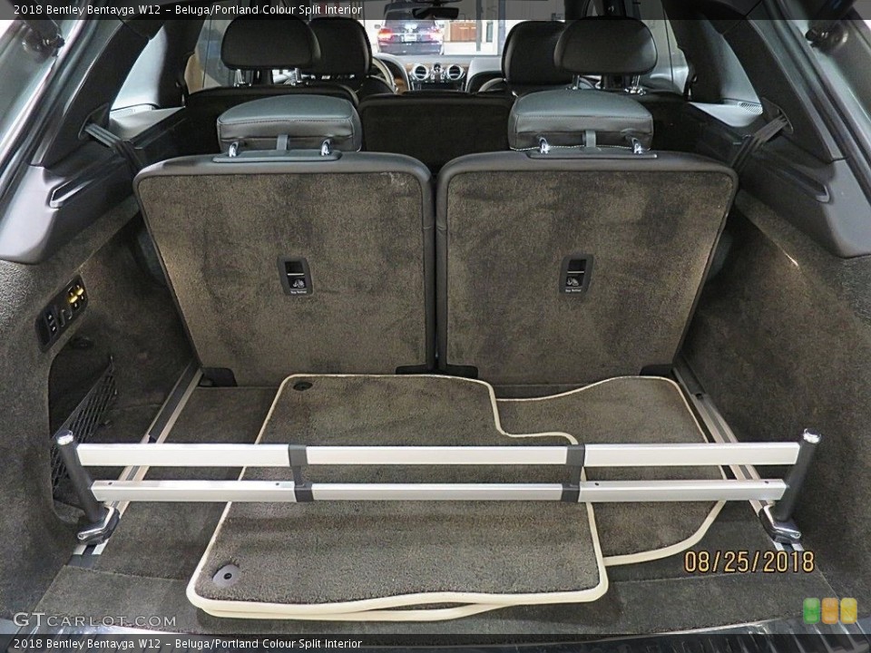 Beluga/Portland Colour Split Interior Trunk for the 2018 Bentley Bentayga W12 #129043616