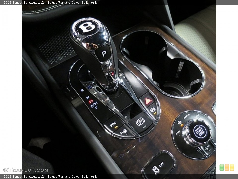 Beluga/Portland Colour Split Interior Transmission for the 2018 Bentley Bentayga W12 #129043742