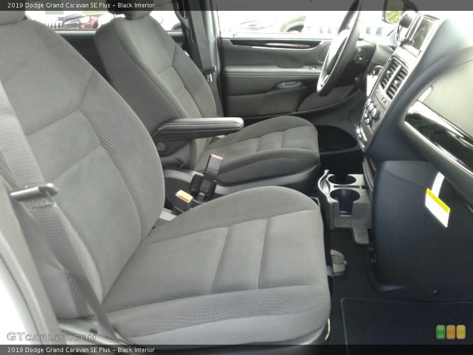 Black Interior Front Seat for the 2019 Dodge Grand Caravan SE Plus #129052897