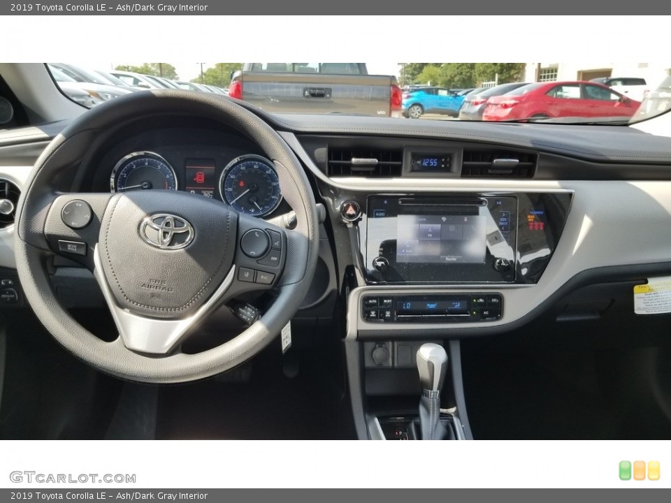 Ash/Dark Gray Interior Dashboard for the 2019 Toyota Corolla LE #129056719