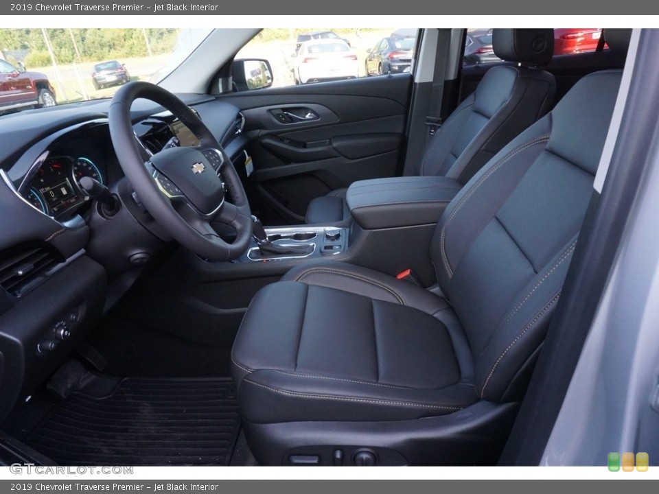 Jet Black Interior Photo for the 2019 Chevrolet Traverse Premier #129068407