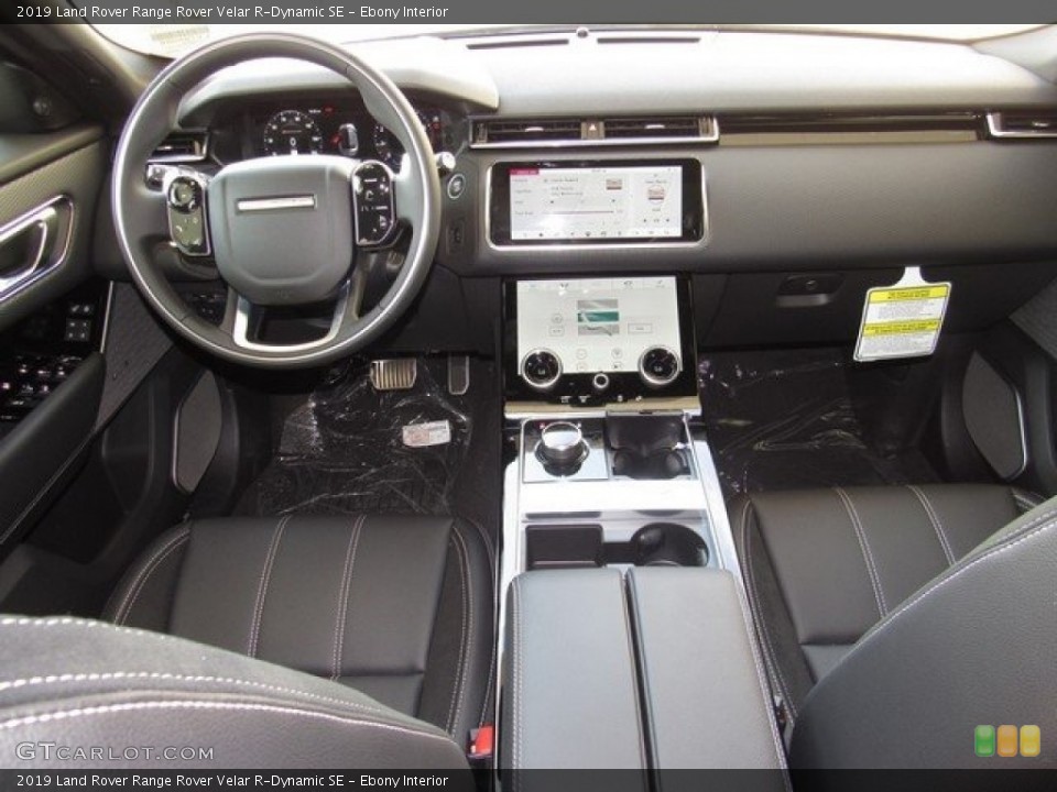 Ebony Interior Dashboard for the 2019 Land Rover Range Rover Velar R-Dynamic SE #129076926