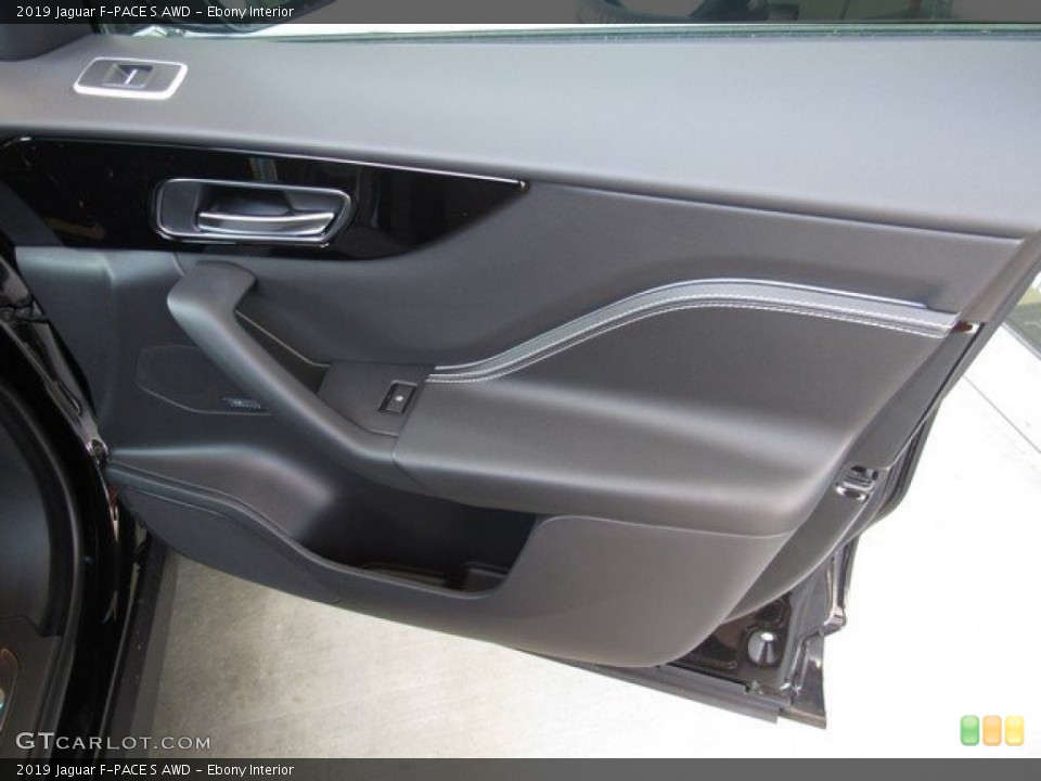 Ebony Interior Door Panel for the 2019 Jaguar F-PACE S AWD #129077976