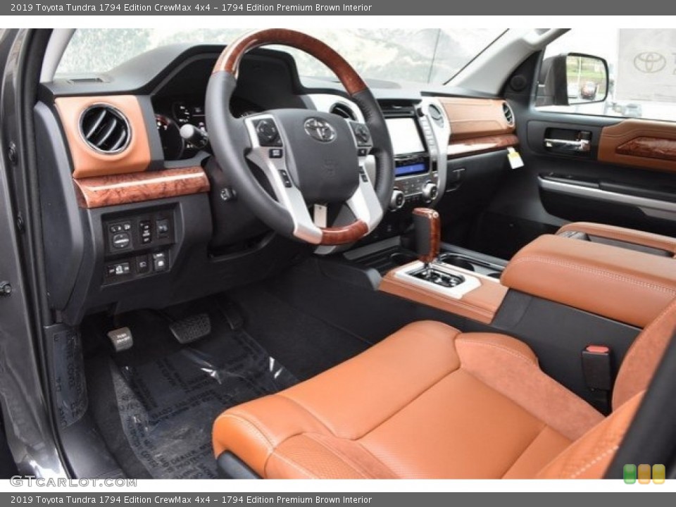 1794 Edition Premium Brown Interior Photo for the 2019 Toyota Tundra 1794 Edition CrewMax 4x4 #129086574