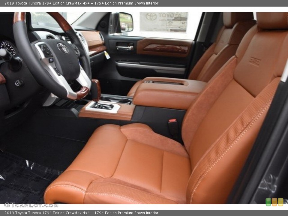 1794 Edition Premium Brown Interior Photo for the 2019 Toyota Tundra 1794 Edition CrewMax 4x4 #129086601