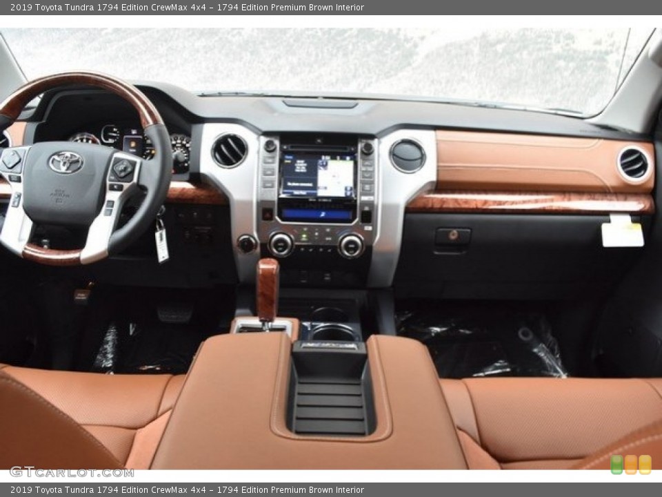 1794 Edition Premium Brown Interior Dashboard for the 2019 Toyota Tundra 1794 Edition CrewMax 4x4 #129086637