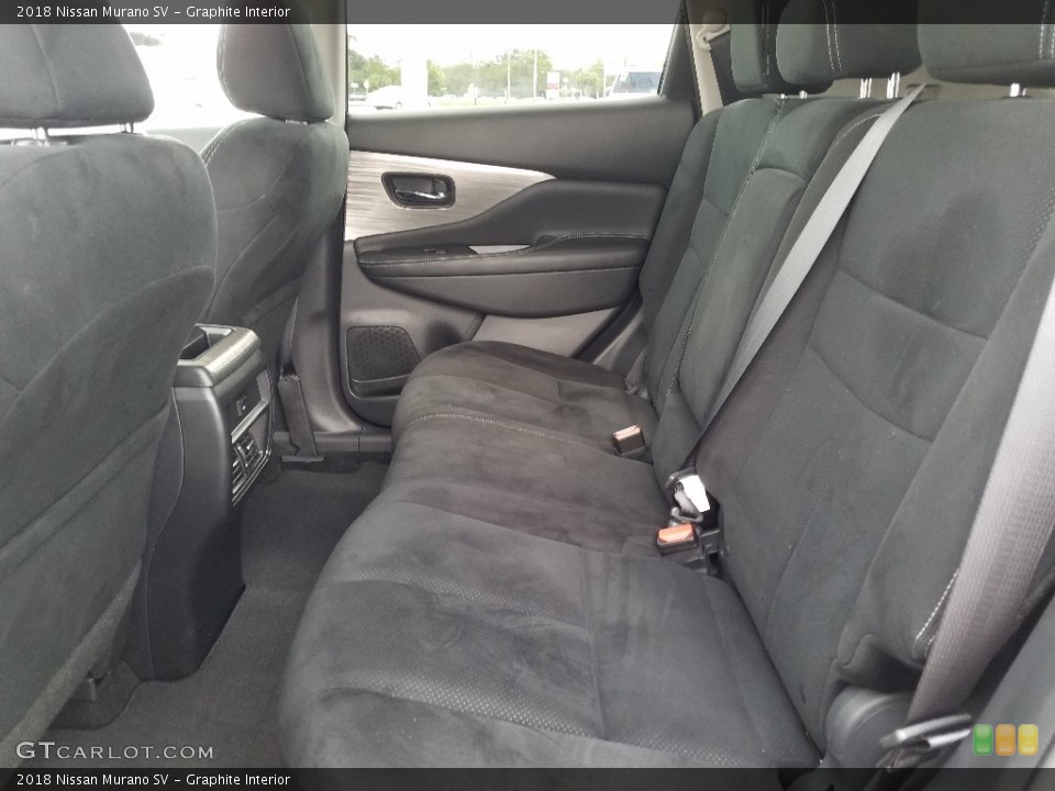 Graphite Interior Rear Seat for the 2018 Nissan Murano SV #129086760