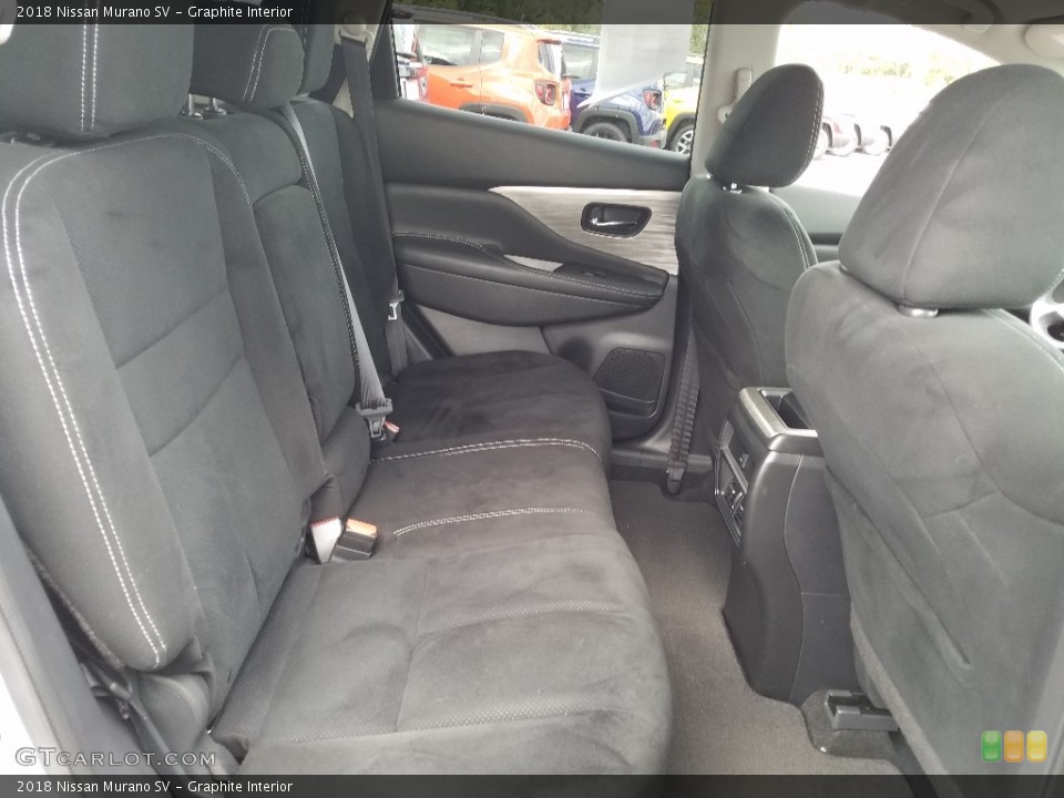 Graphite Interior Rear Seat for the 2018 Nissan Murano SV #129086802