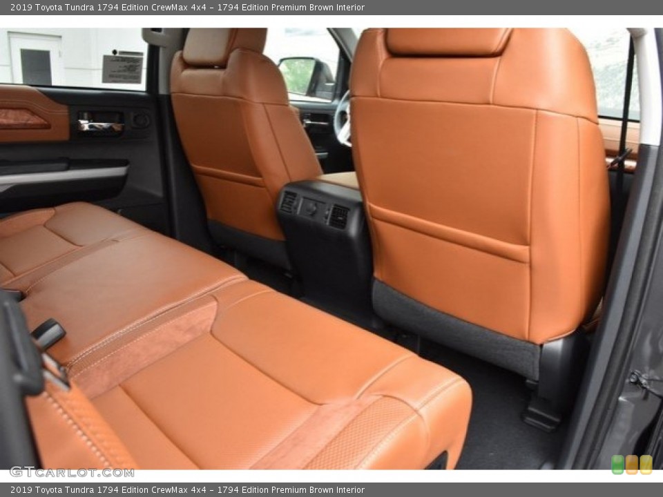 1794 Edition Premium Brown Interior Rear Seat for the 2019 Toyota Tundra 1794 Edition CrewMax 4x4 #129086829