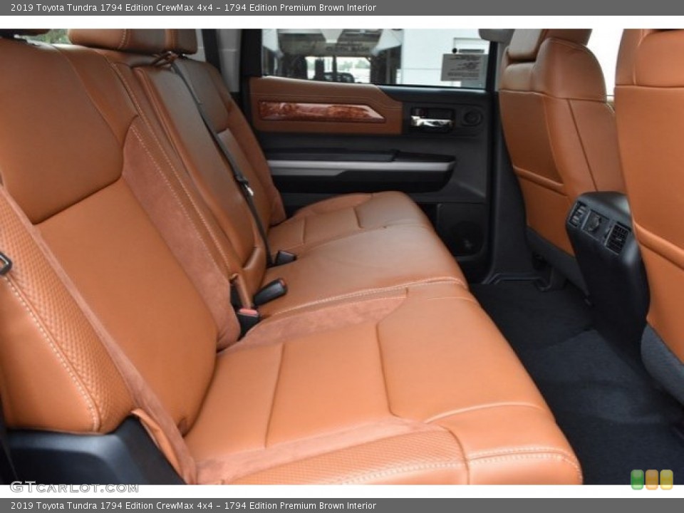 1794 Edition Premium Brown Interior Rear Seat for the 2019 Toyota Tundra 1794 Edition CrewMax 4x4 #129086853