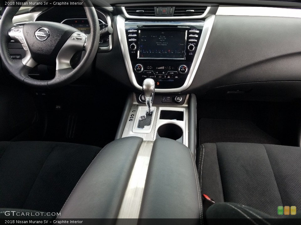Graphite Interior Dashboard for the 2018 Nissan Murano SV #129086907