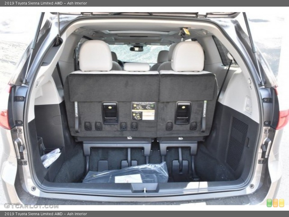 Ash Interior Trunk for the 2019 Toyota Sienna Limited AWD #129088002