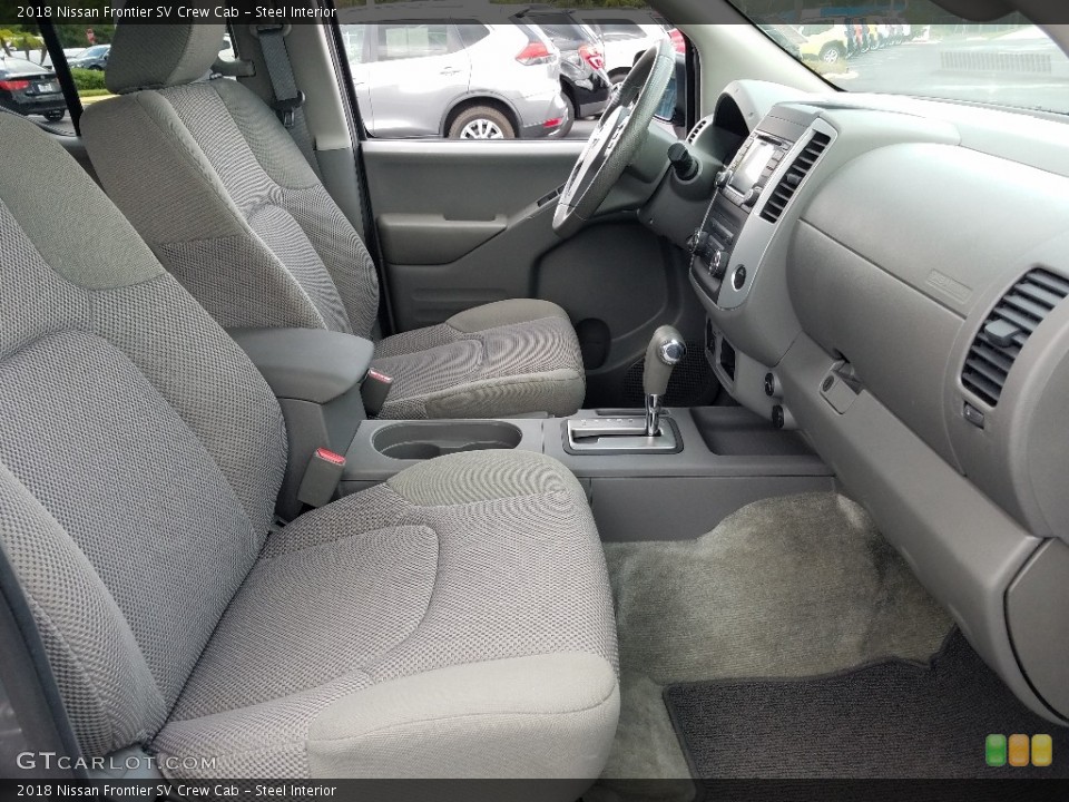 Steel Interior Photo for the 2018 Nissan Frontier SV Crew Cab #129088128