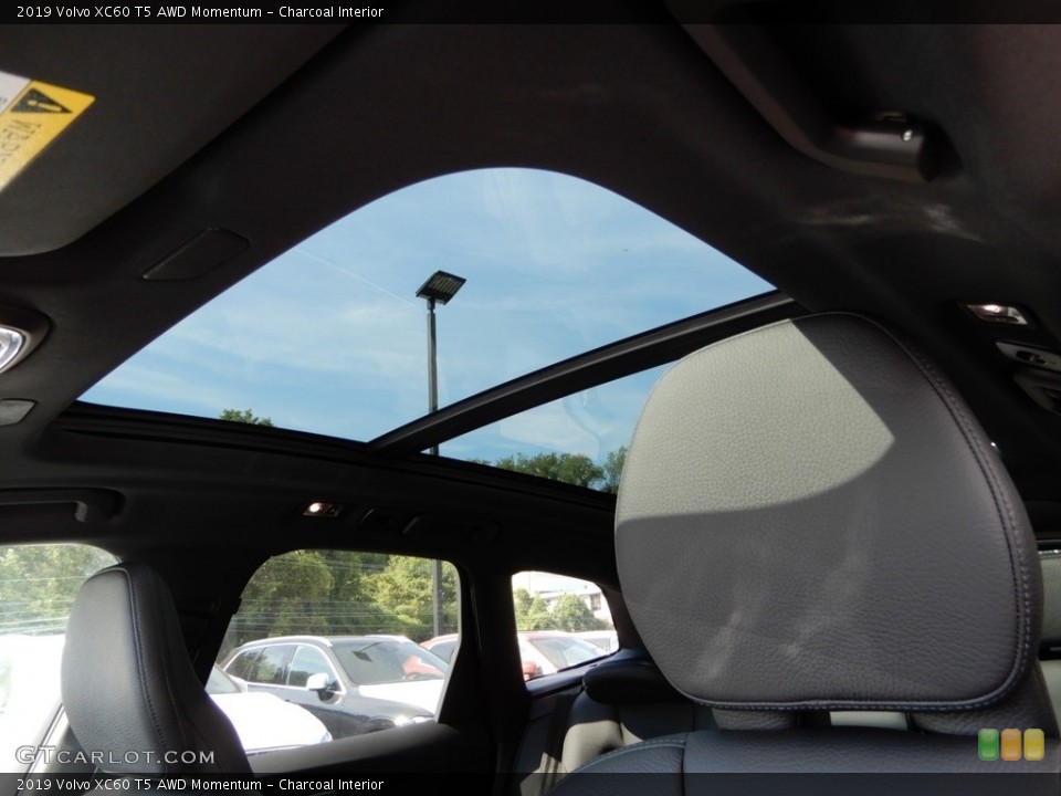 Charcoal Interior Sunroof for the 2019 Volvo XC60 T5 AWD Momentum #129094893