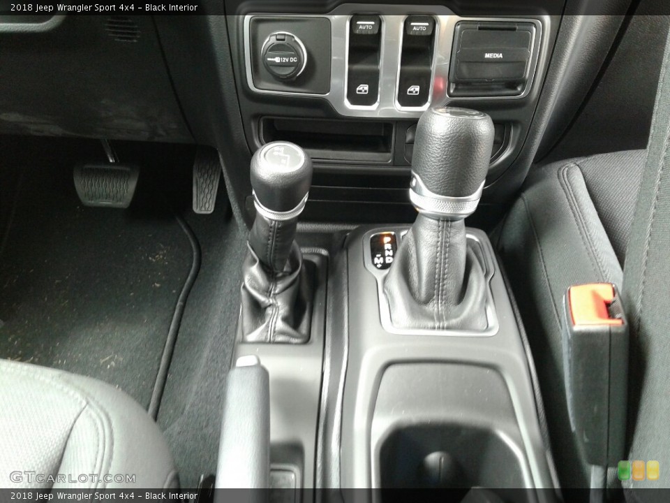 Black Interior Transmission for the 2018 Jeep Wrangler Sport 4x4 #129097212