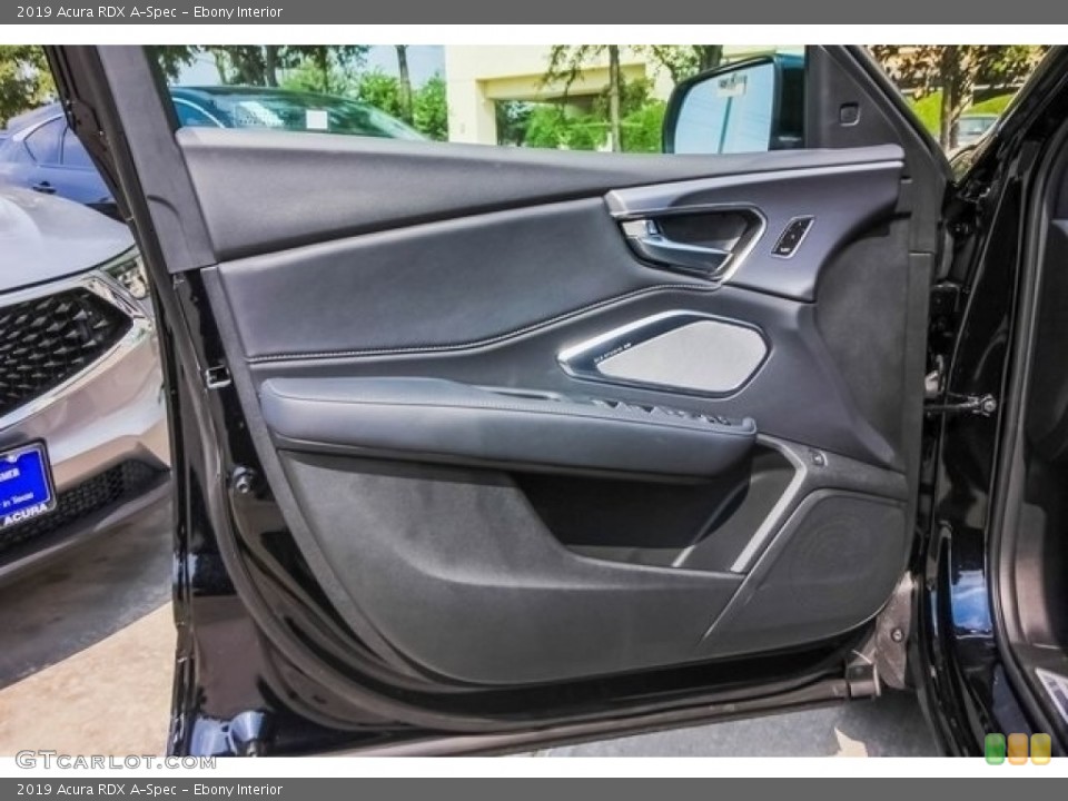 Ebony Interior Door Panel for the 2019 Acura RDX A-Spec #129102030