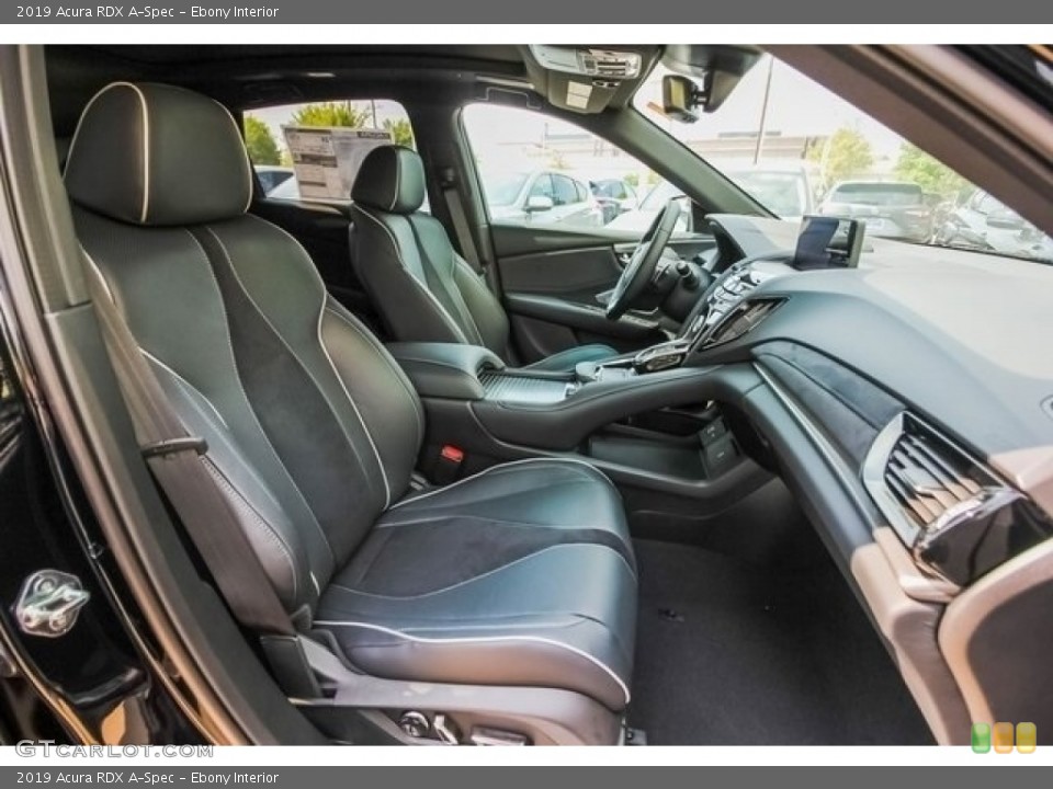 Ebony Interior Front Seat for the 2019 Acura RDX A-Spec #129102207