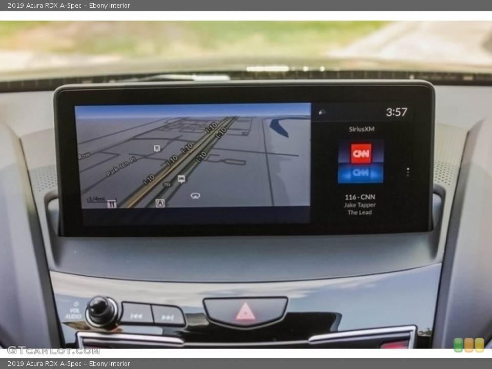 Ebony Interior Navigation for the 2019 Acura RDX A-Spec #129102276