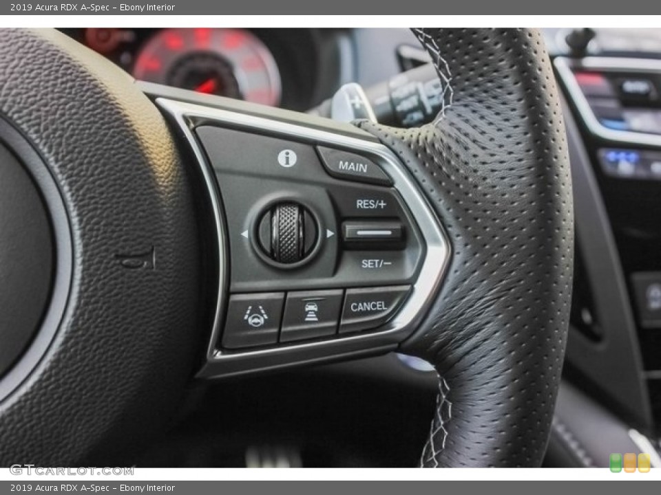 Ebony Interior Steering Wheel for the 2019 Acura RDX A-Spec #129102444