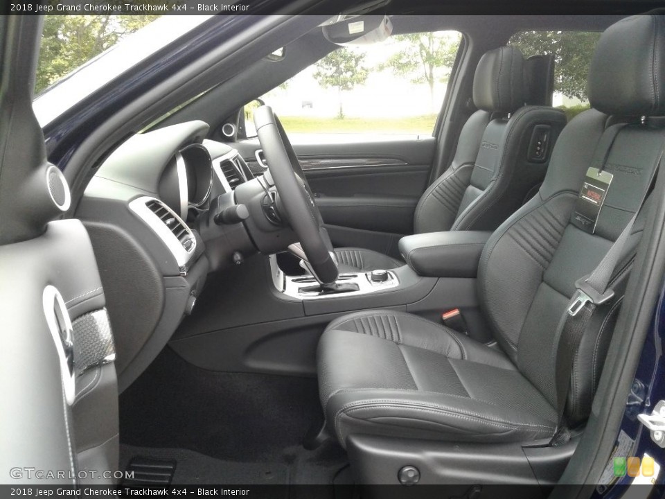 Black Interior Photo for the 2018 Jeep Grand Cherokee Trackhawk 4x4 #129123704