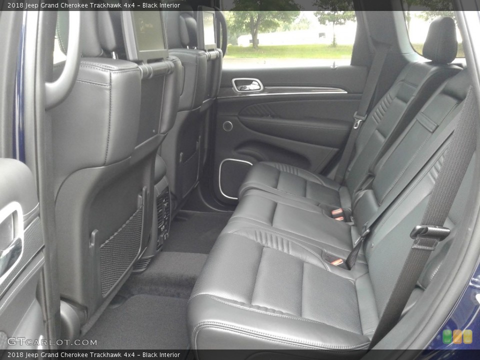 Black Interior Rear Seat for the 2018 Jeep Grand Cherokee Trackhawk 4x4 #129123728