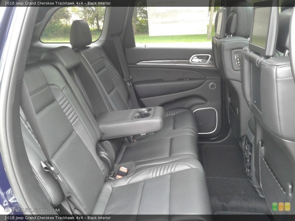 Black Interior Rear Seat for the 2018 Jeep Grand Cherokee Trackhawk 4x4 #129123899