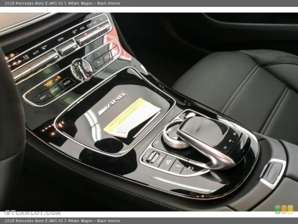 Black Interior Controls for the 2018 Mercedes-Benz E AMG 63 S 4Matic Wagon #129137776