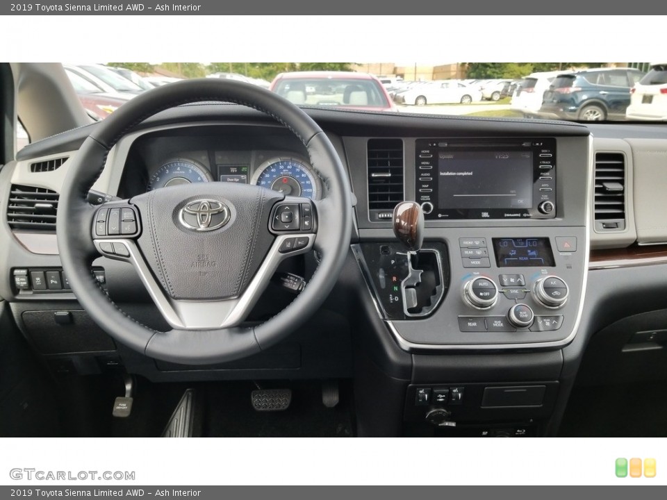 Ash Interior Steering Wheel for the 2019 Toyota Sienna Limited AWD #129138608