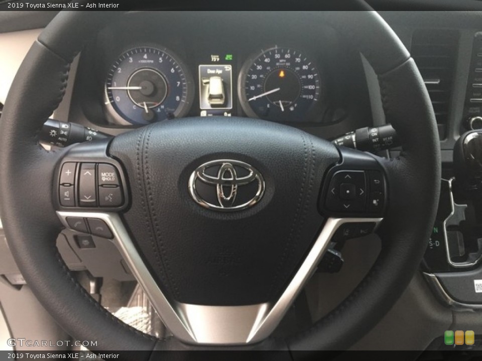Ash Interior Steering Wheel for the 2019 Toyota Sienna XLE #129139334