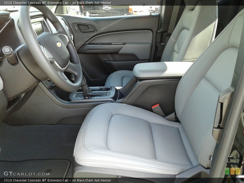 Jet Black/Dark Ash Interior Photo for the 2019 Chevrolet Colorado WT Extended Cab #129156129