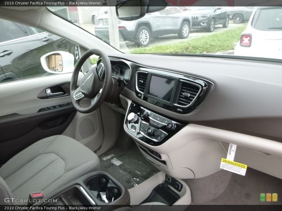 Black/Alloy Interior Dashboard for the 2019 Chrysler Pacifica Touring Plus #129156141