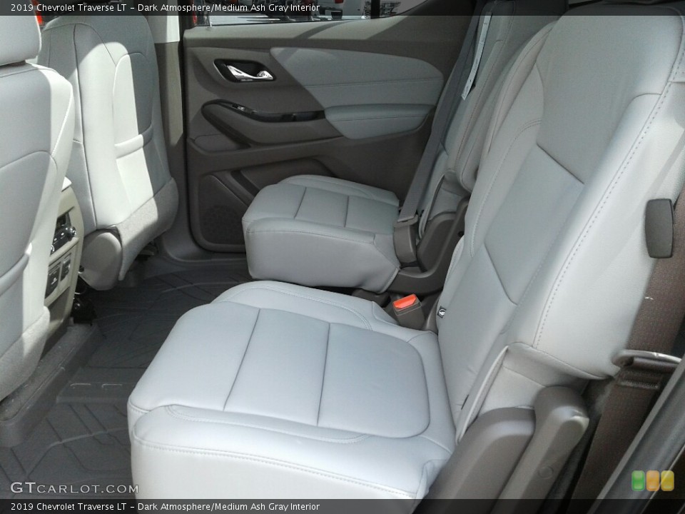 Dark Atmosphere/Medium Ash Gray Interior Rear Seat for the 2019 Chevrolet Traverse LT #129157497