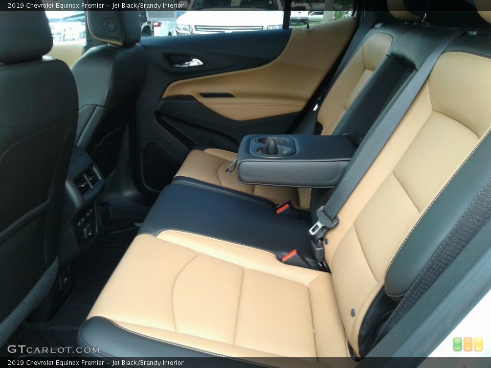 Jet Black/Brandy Interior Rear Seat for the 2019 Chevrolet Equinox Premier #129159984