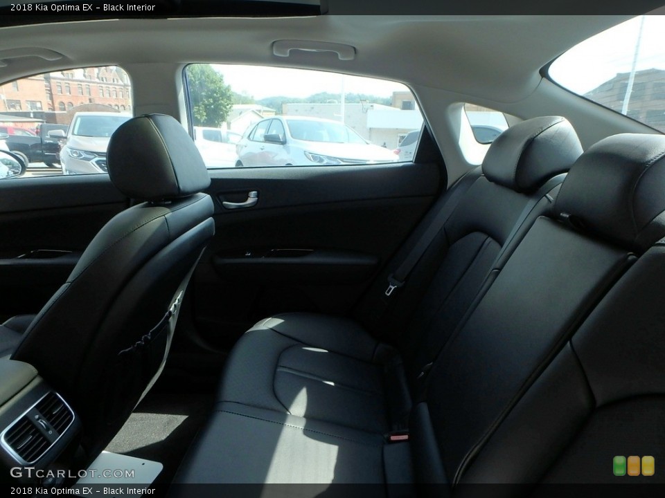 Black Interior Rear Seat for the 2018 Kia Optima EX #129162033