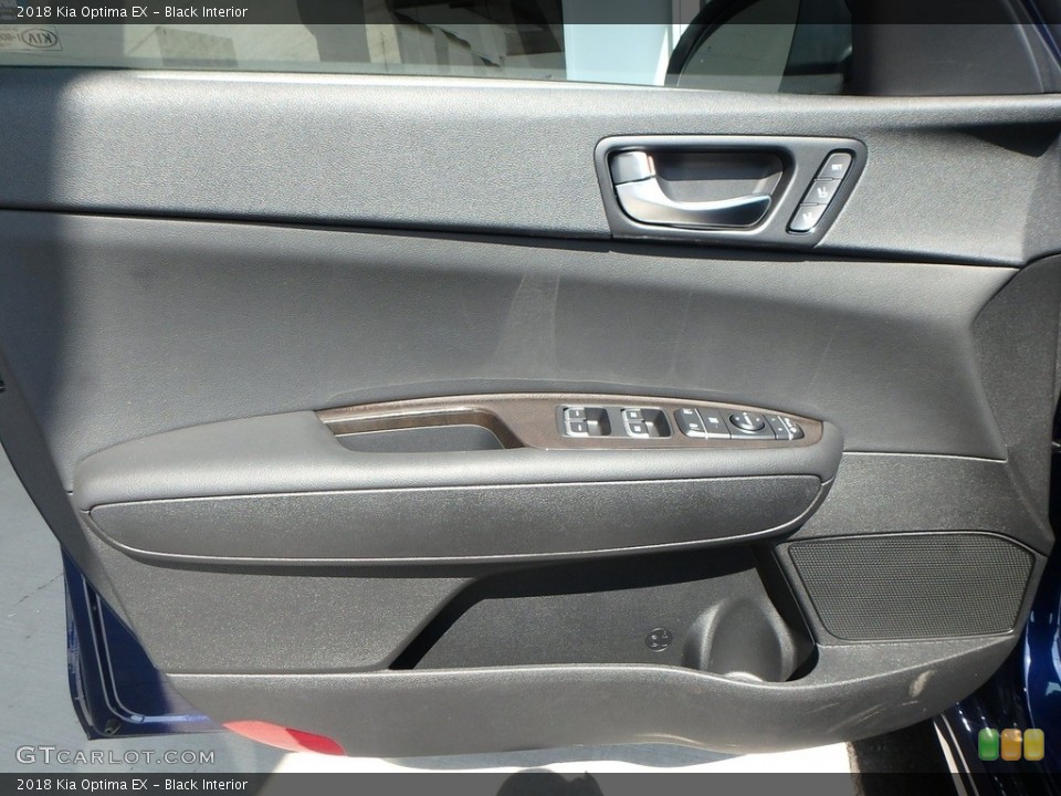 Black Interior Door Panel for the 2018 Kia Optima EX #129162081