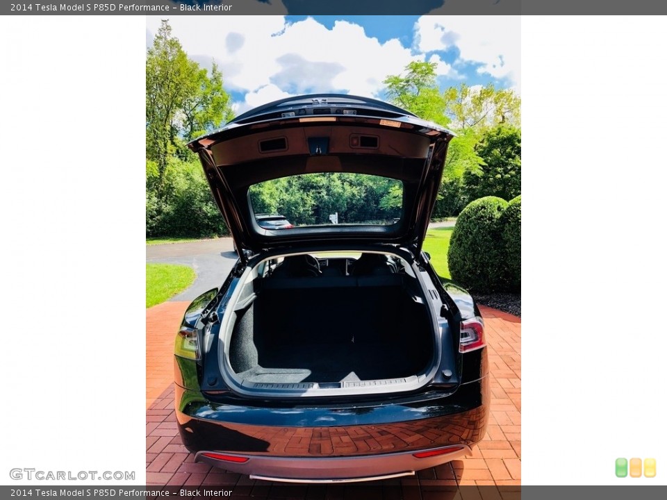 Black Interior Trunk for the 2014 Tesla Model S P85D Performance #129164079