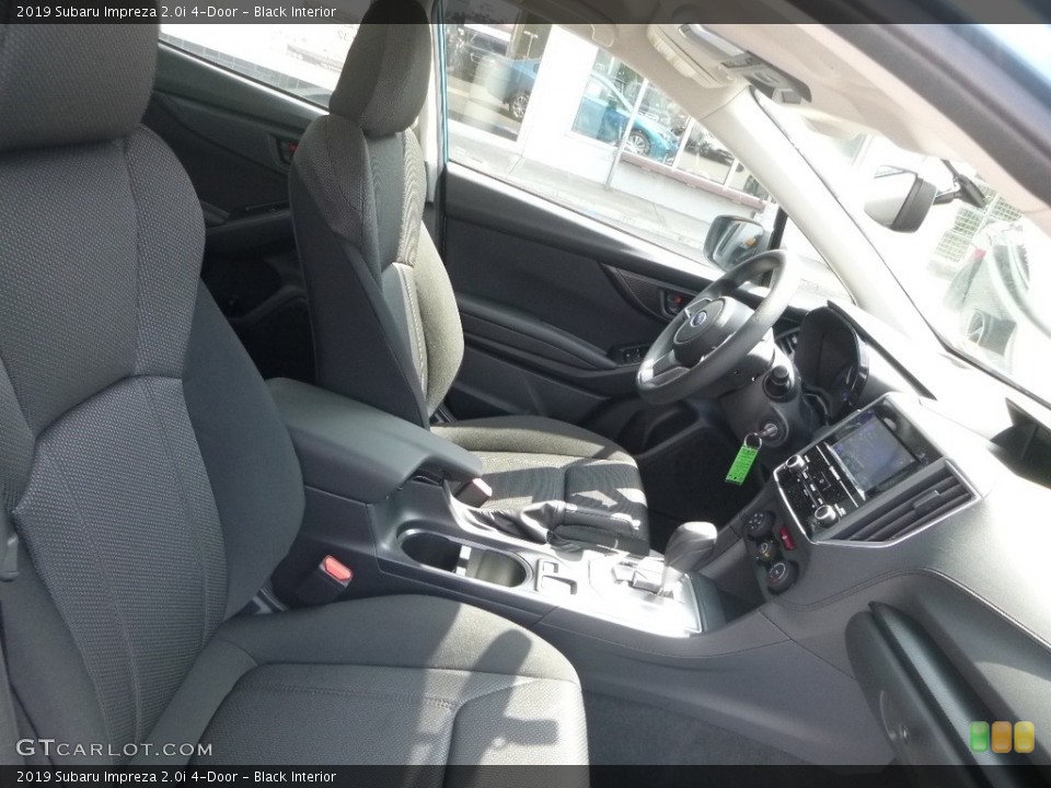 Black Interior Front Seat for the 2019 Subaru Impreza 2.0i 4-Door #129165453