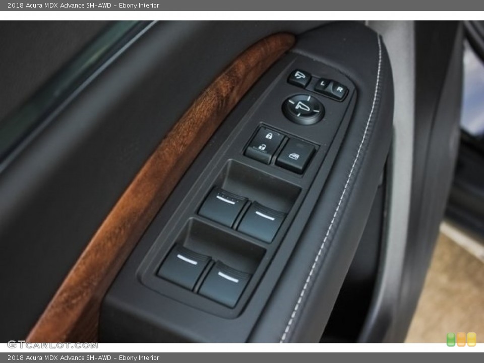 Ebony Interior Controls for the 2018 Acura MDX Advance SH-AWD #129169692