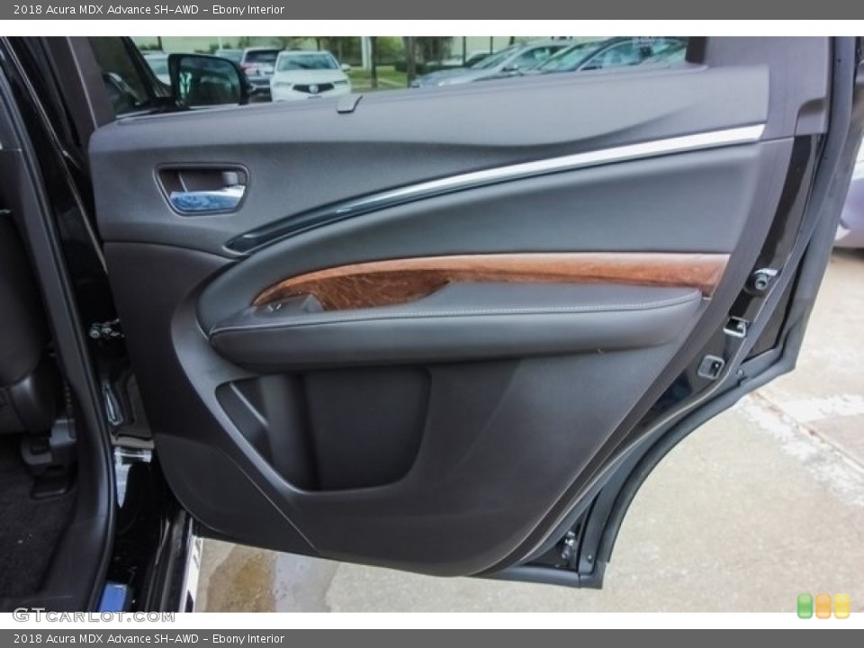 Ebony Interior Door Panel for the 2018 Acura MDX Advance SH-AWD #129169871