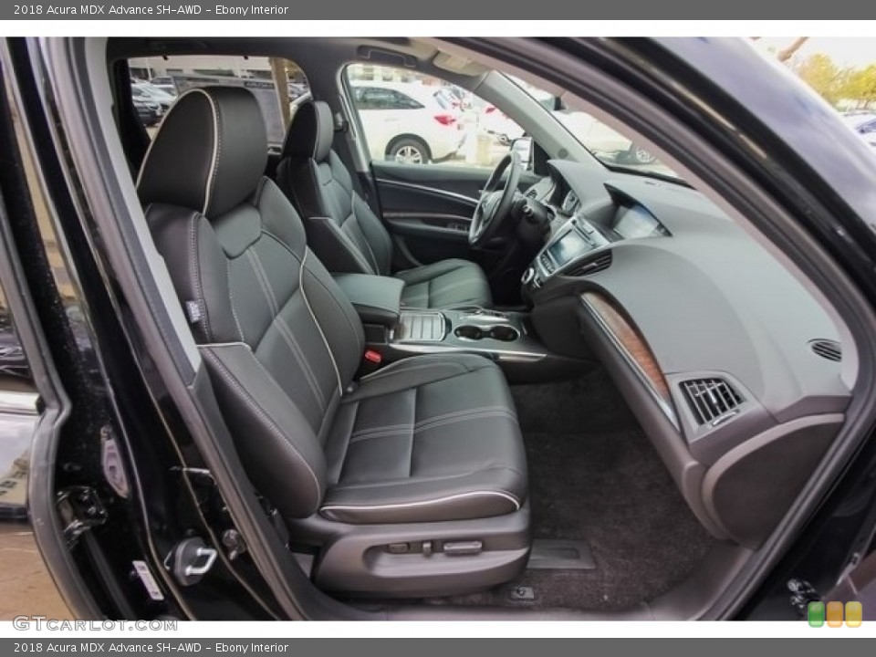 Ebony Interior Front Seat for the 2018 Acura MDX Advance SH-AWD #129169934