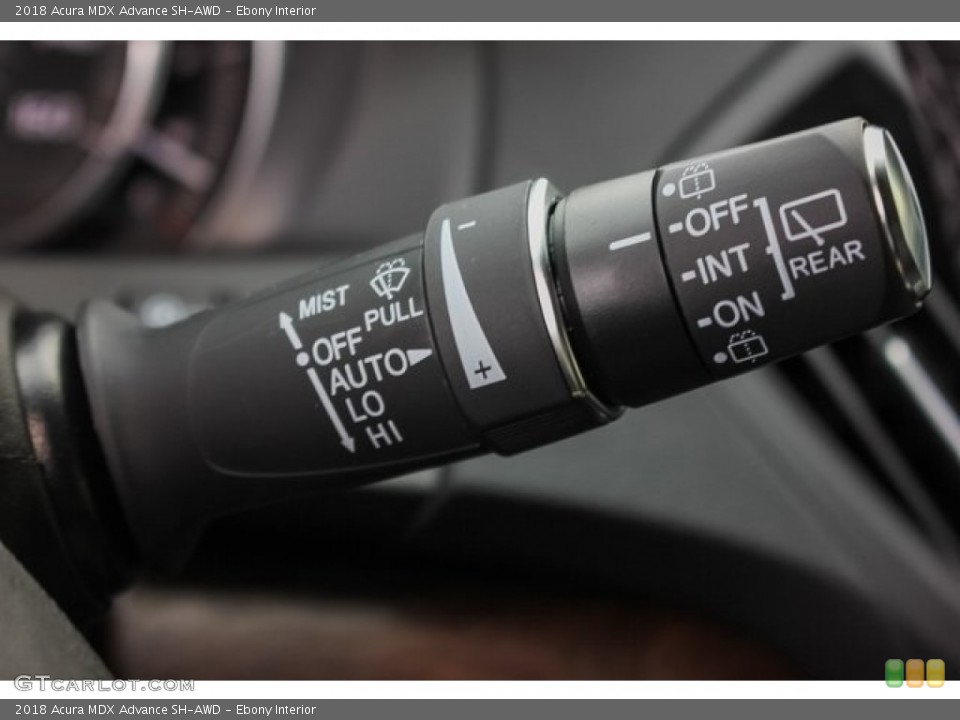 Ebony Interior Controls for the 2018 Acura MDX Advance SH-AWD #129170210
