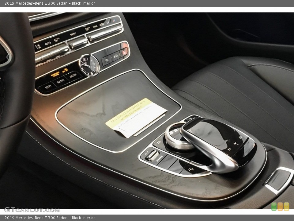 Black Interior Controls for the 2019 Mercedes-Benz E 300 Sedan #129189263