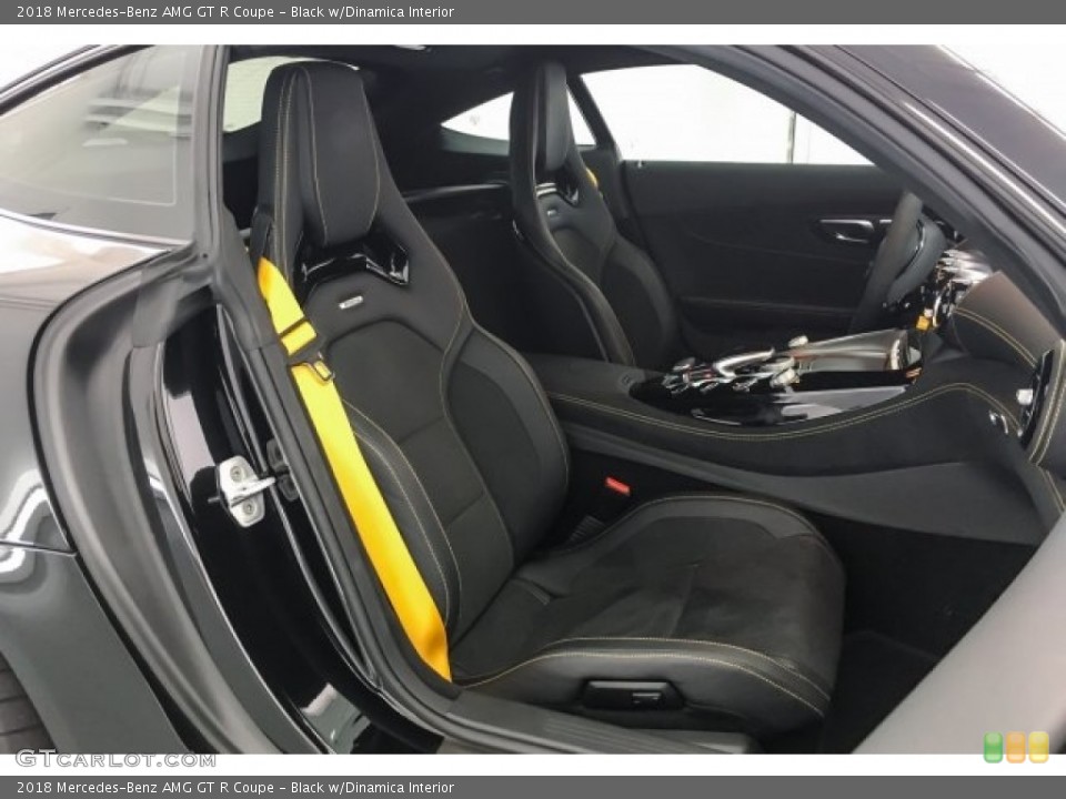 Black w/Dinamica Interior Front Seat for the 2018 Mercedes-Benz AMG GT R Coupe #129191234