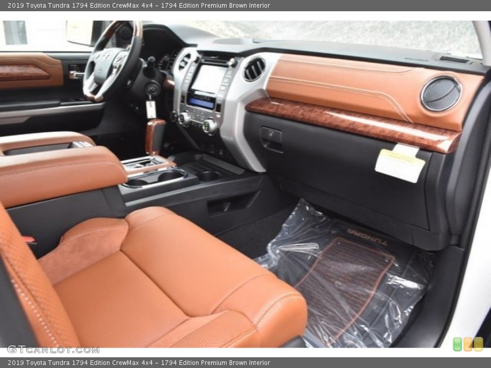 1794 Edition Premium Brown Interior Front Seat for the 2019 Toyota Tundra 1794 Edition CrewMax 4x4 #129194657