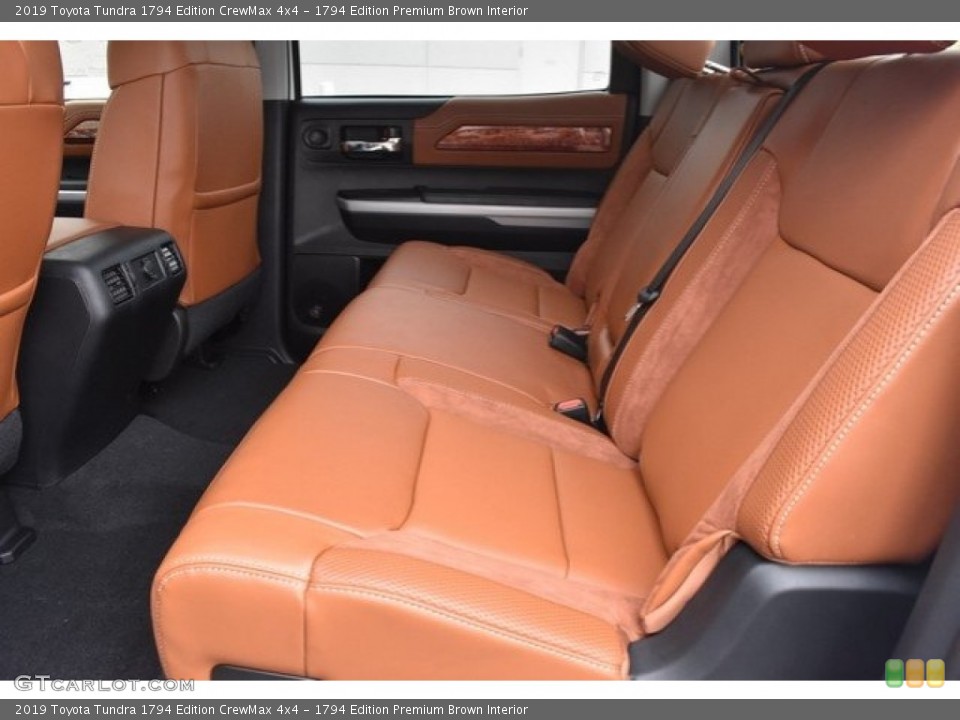 1794 Edition Premium Brown Interior Rear Seat for the 2019 Toyota Tundra 1794 Edition CrewMax 4x4 #129194732