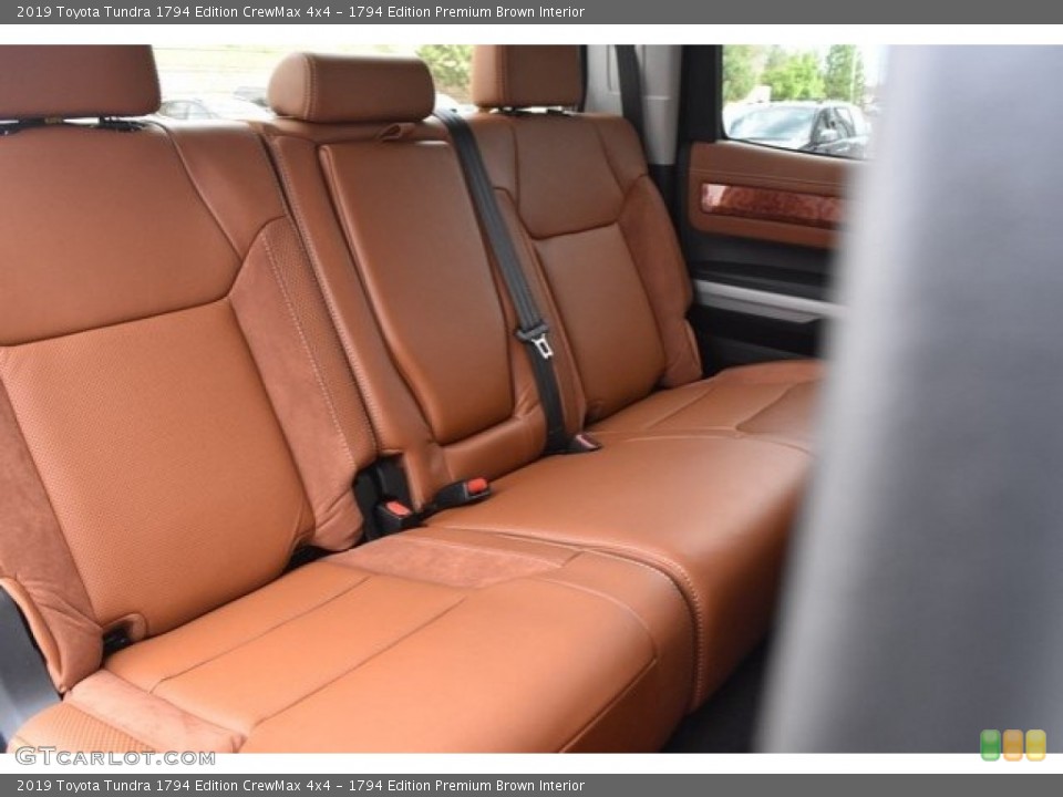 1794 Edition Premium Brown Interior Rear Seat for the 2019 Toyota Tundra 1794 Edition CrewMax 4x4 #129194798