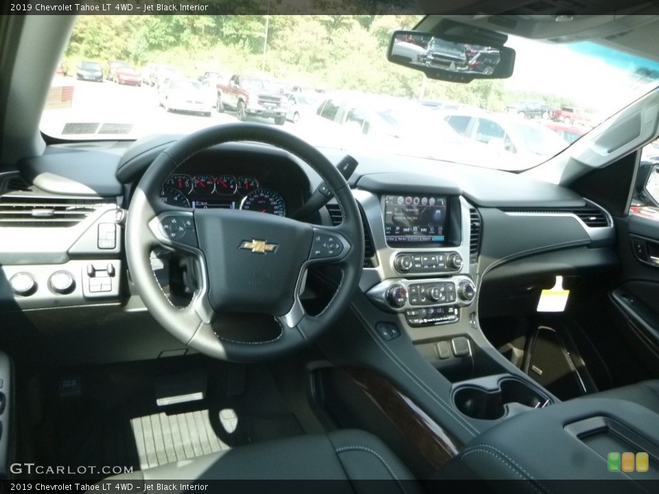 Jet Black Interior Dashboard for the 2019 Chevrolet Tahoe LT 4WD #129201116